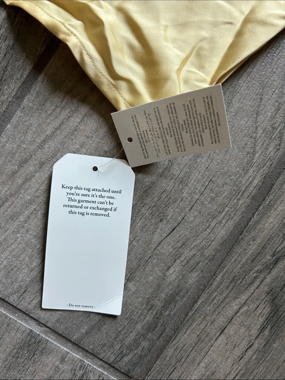 Abercrombie & Fitch Pale Yellow Satin Halter Maxi Dress